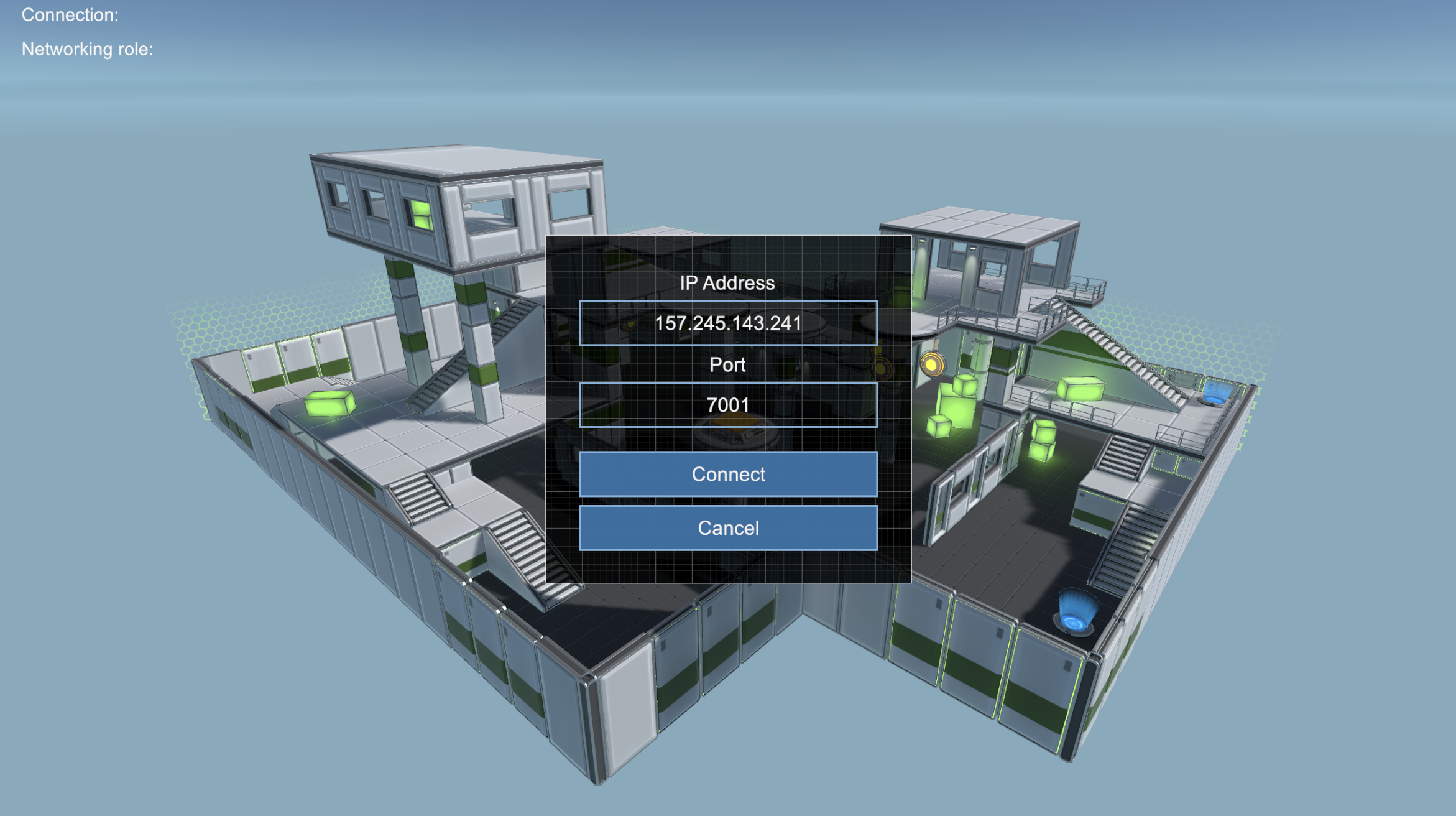 Multiplayer FPS Lobby
